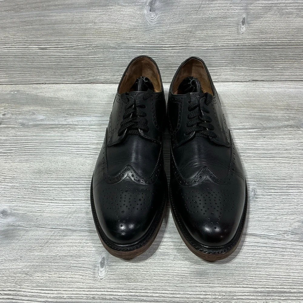Hoofs & Hides Churchill Windsor England Goodyear Welt Black Dress Shoes Men's 11